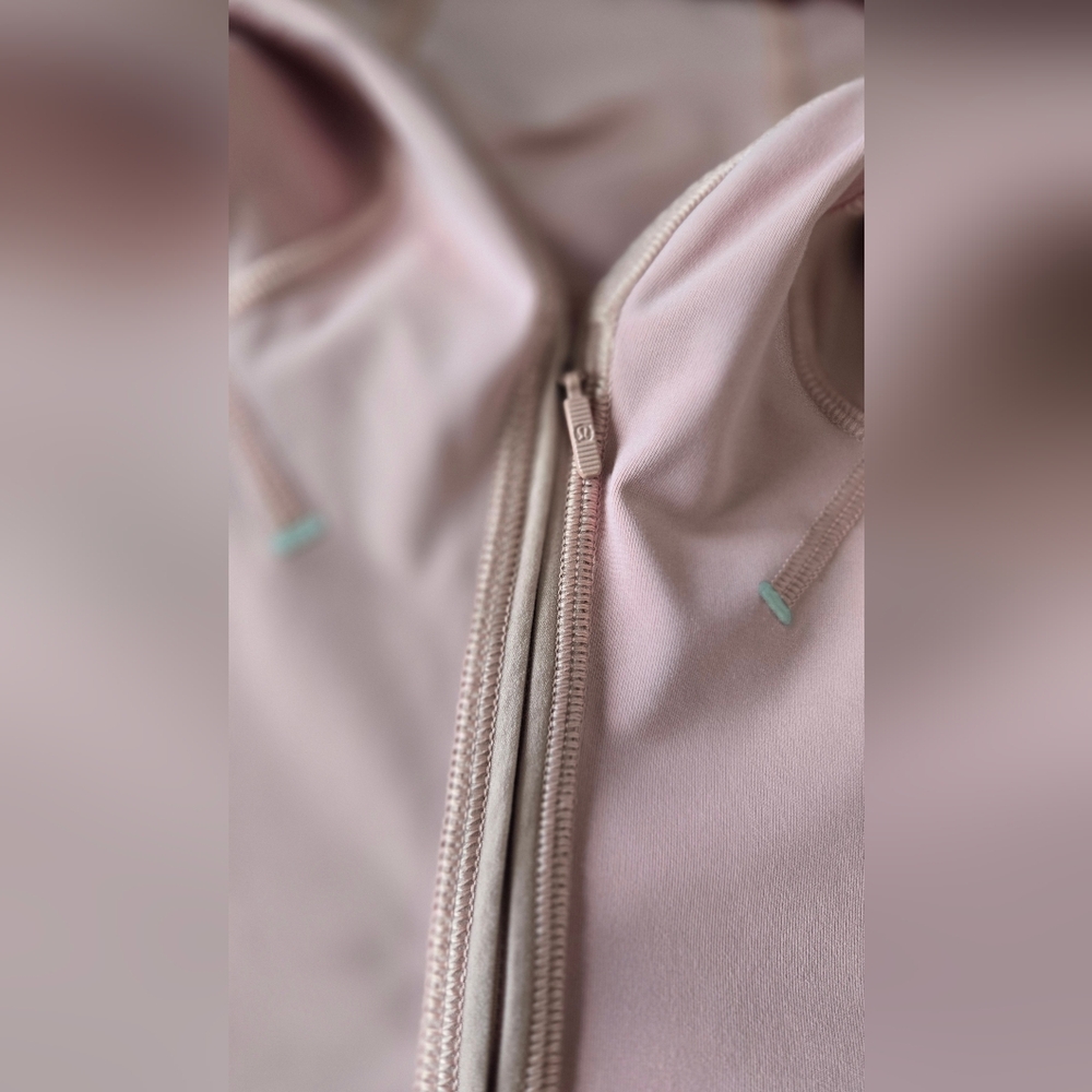 lululemon Break A Trail 1/2 Zip Pink Pastel Hooded Jacket - Picture 16 of 16